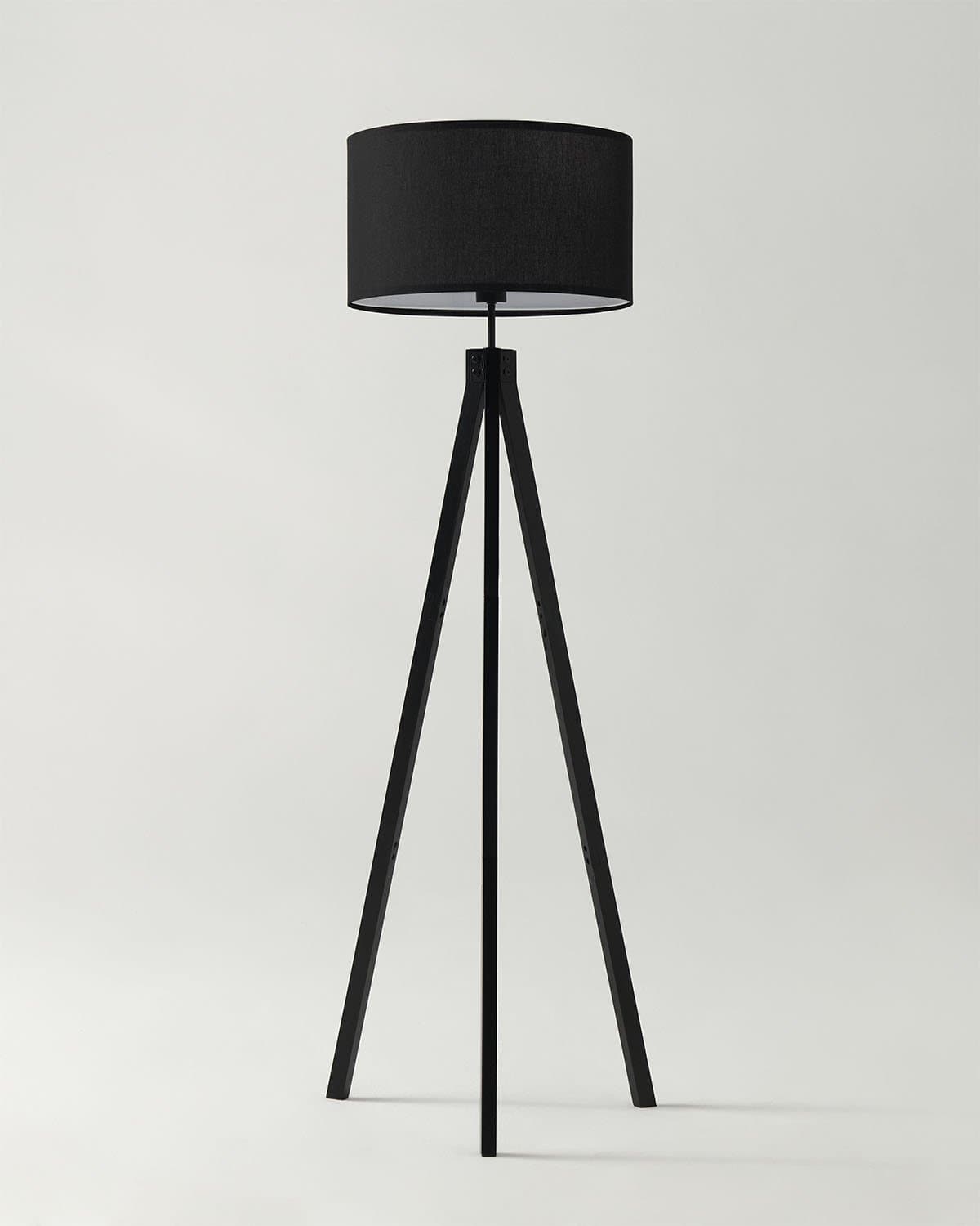 Elysian Floor Lamp | LED Tripod Design, Wooden Legs