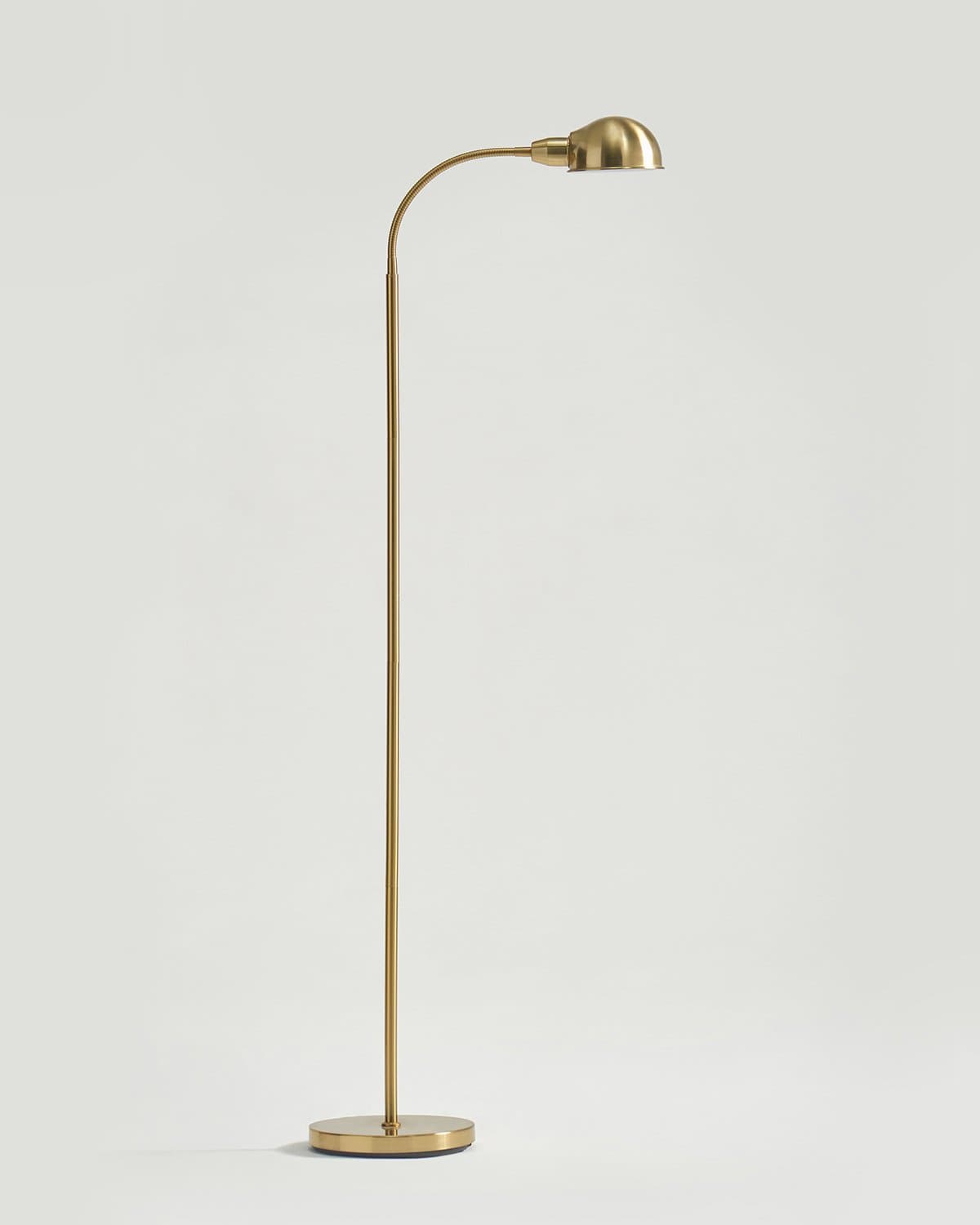 Regent Floor Lamp | Flexible Gooseneck, Apothecary Style