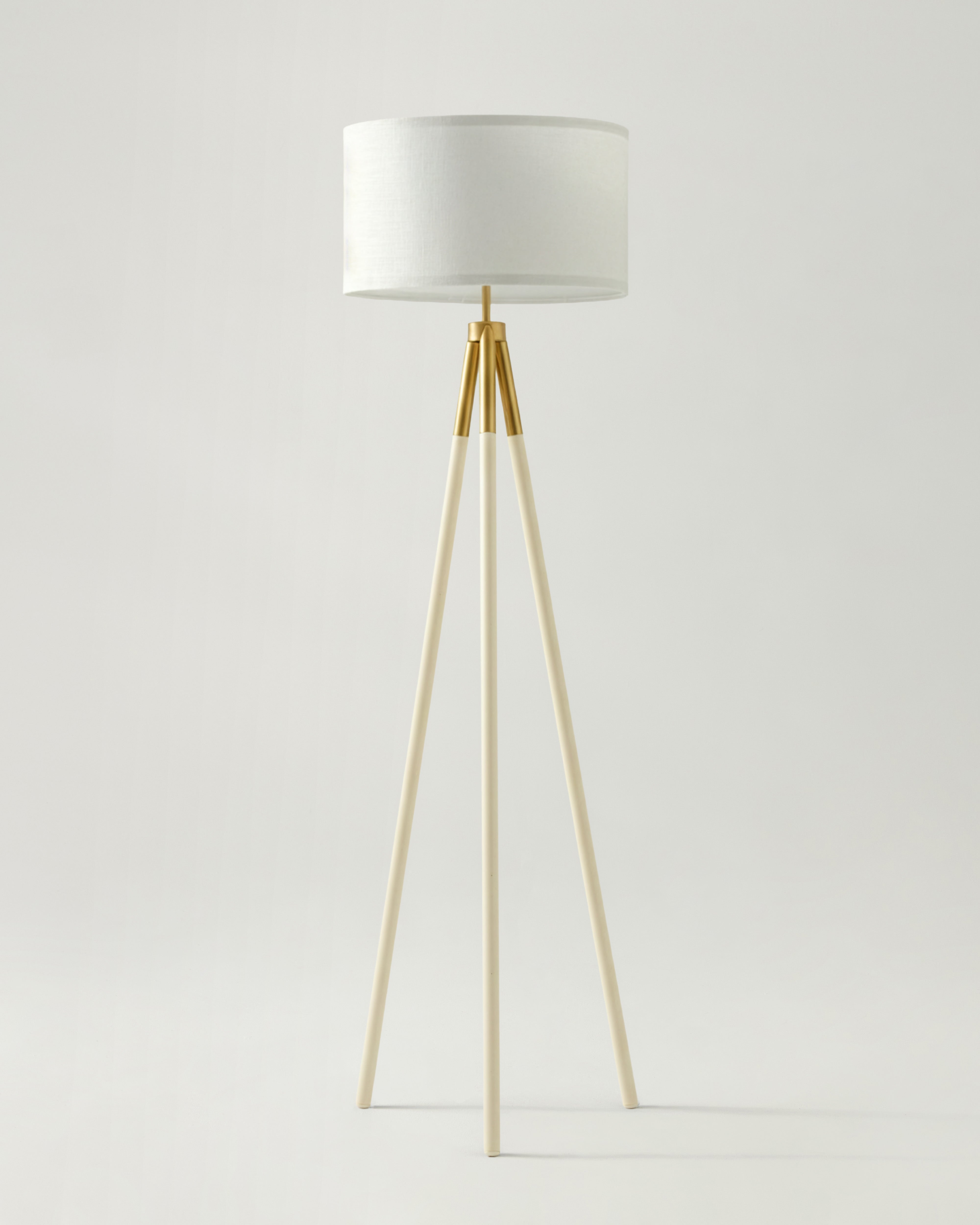 Luxe Floor Lamp | Black & Gold, Smart Home-Compatible