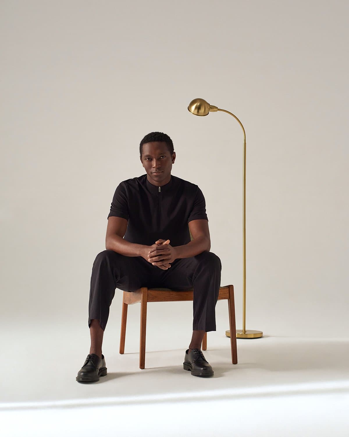 Regent Floor Lamp | Flexible Gooseneck, Apothecary Style