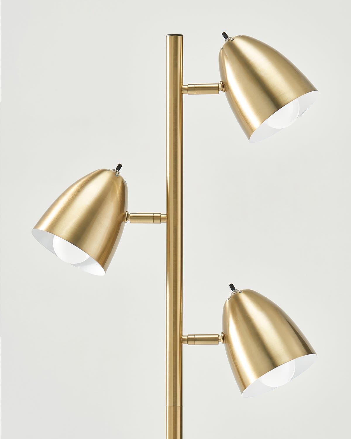 Juno Multi-Light Floor Lamp | 360-Degree Adjustable, LED Bulbs