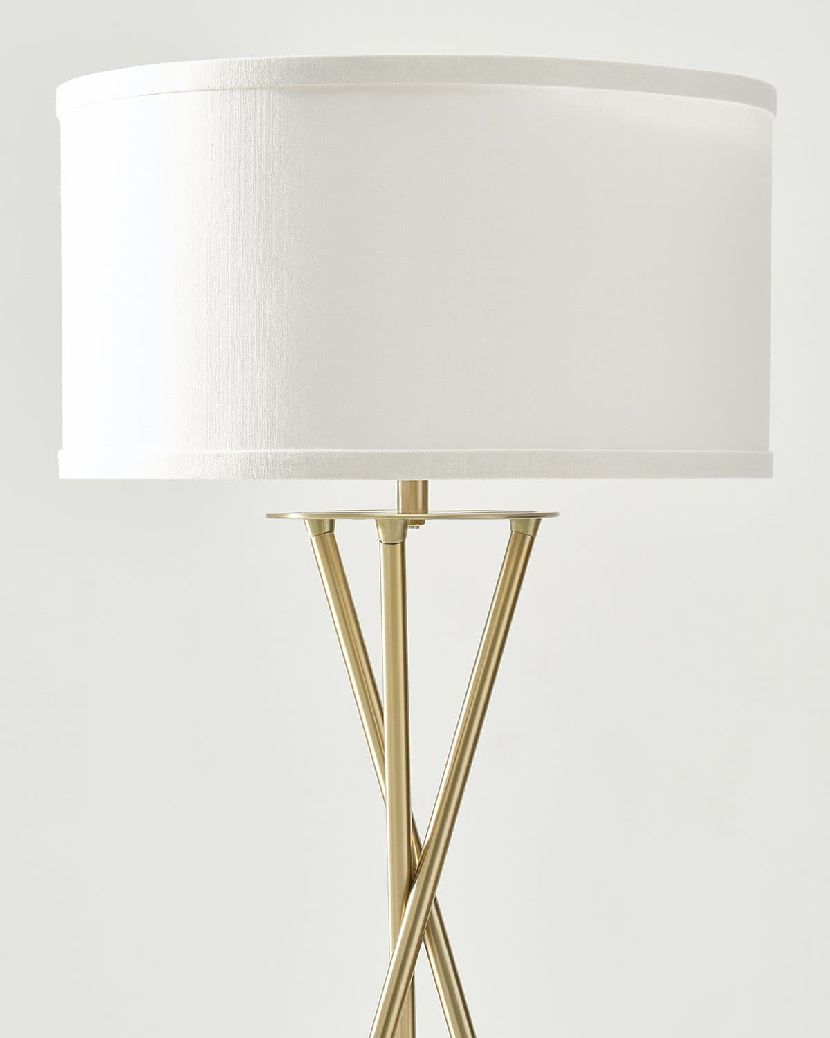 Juno Floor Lamp | LED Tripod with Unique Crisscross Base
