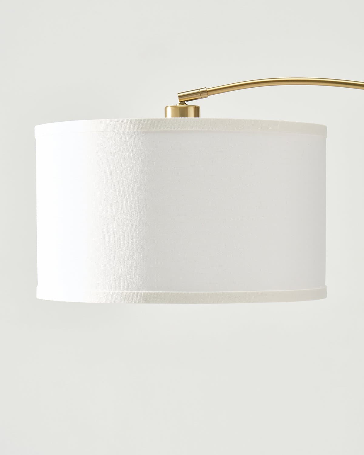 Luna Arc Floor Lamp | Natural Marble Base, Smart Home Compatible