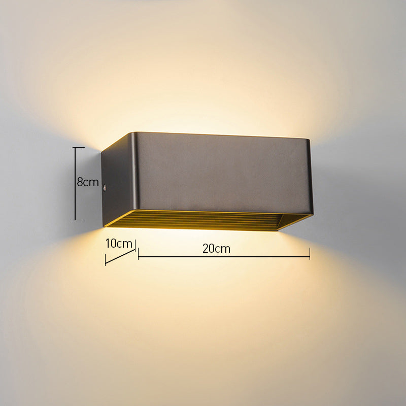 Bello LED Wandlamp | Up & Down Verlichting, Metaal & Acryl