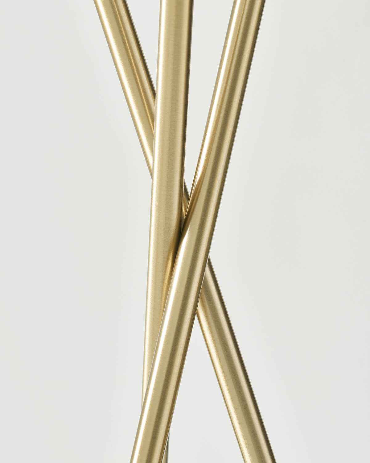 Juno Floor Lamp | LED Tripod with Unique Crisscross Base