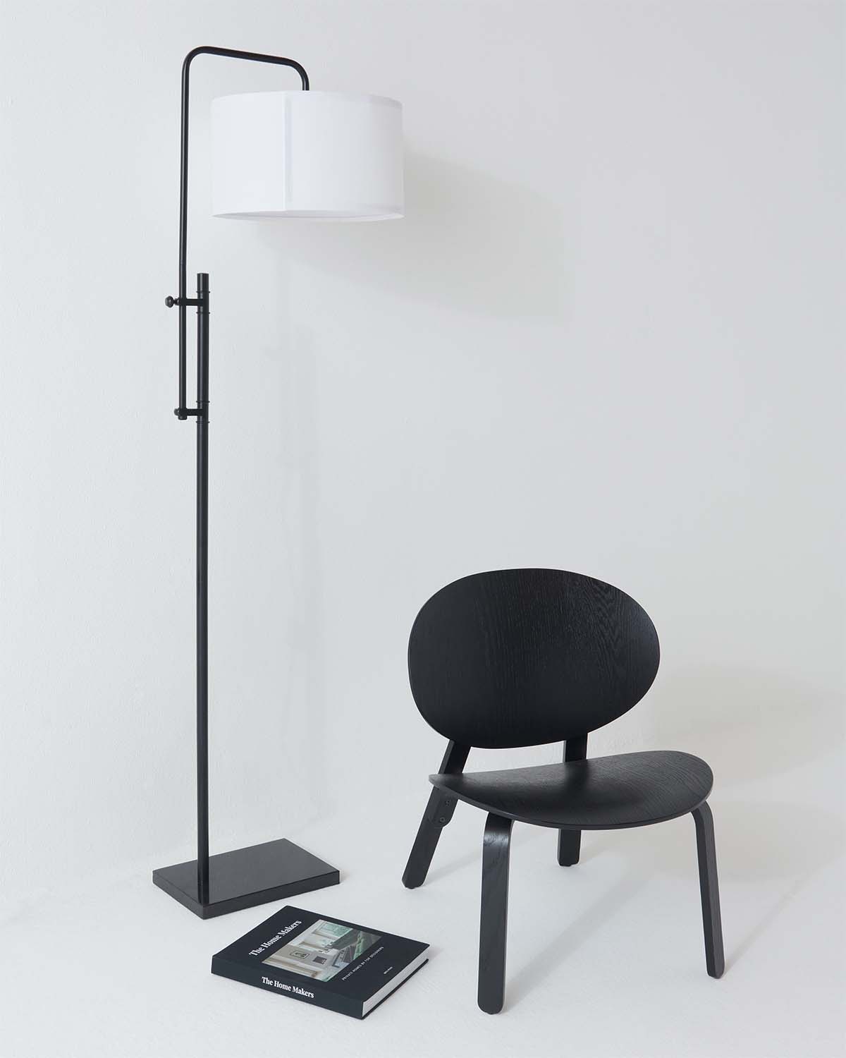 Luxe Leo Floor Lamp | Adjustable Arch Stem, Touch Switch