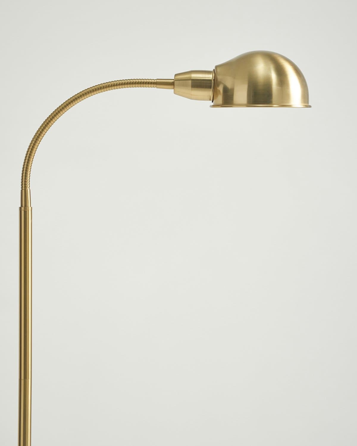 Regent Floor Lamp | Flexible Gooseneck, Apothecary Style