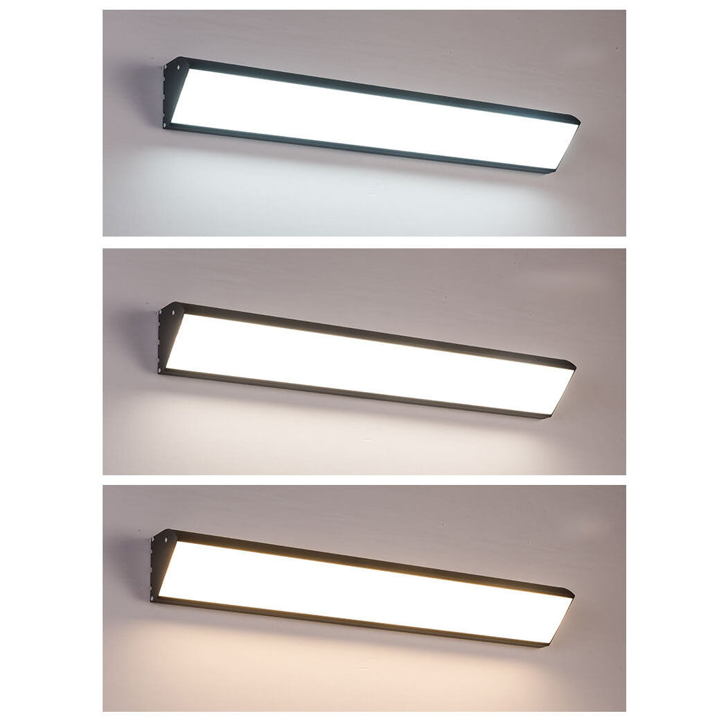 Contemporary Minimalist Waterproof LED Wall Sconce Lamp in Aluminum and Acrylic for Indoor/Outdoor Use