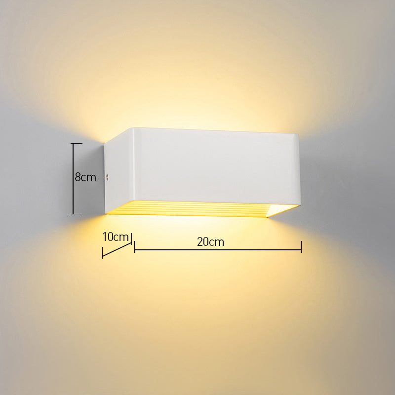 Bello LED Wandlamp | Up & Down Verlichting, Metaal & Acryl