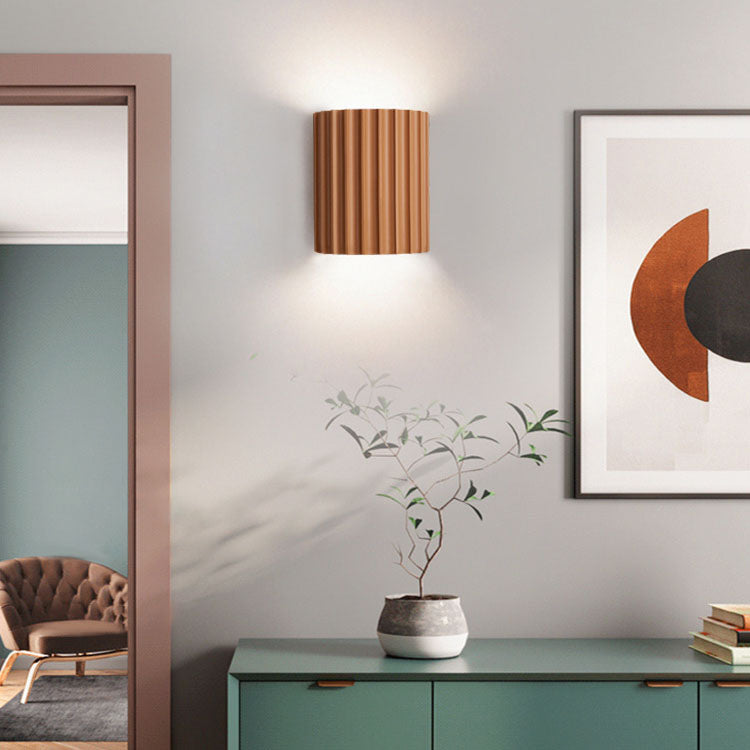 Modern Nordic Resin 2-Light Wall Sconce Lamp for Bedroom