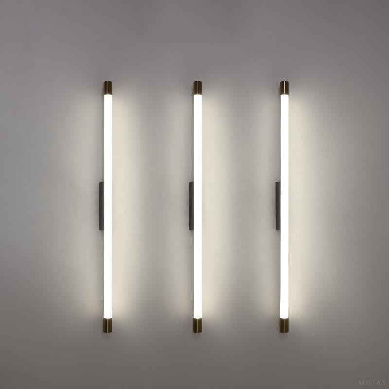 Contemporary Minimalist Thin Tube LED Wall Sconce Lamp