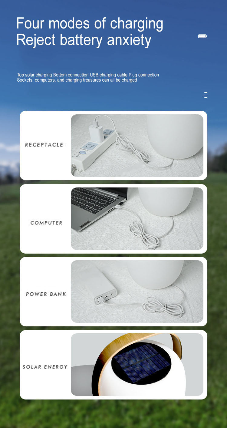 Waterproof Solar-Powered Portable LED Basket Light for Outdoor Decor