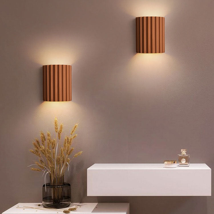 Modern Nordic Resin 2-Light Wall Sconce Lamp for Bedroom