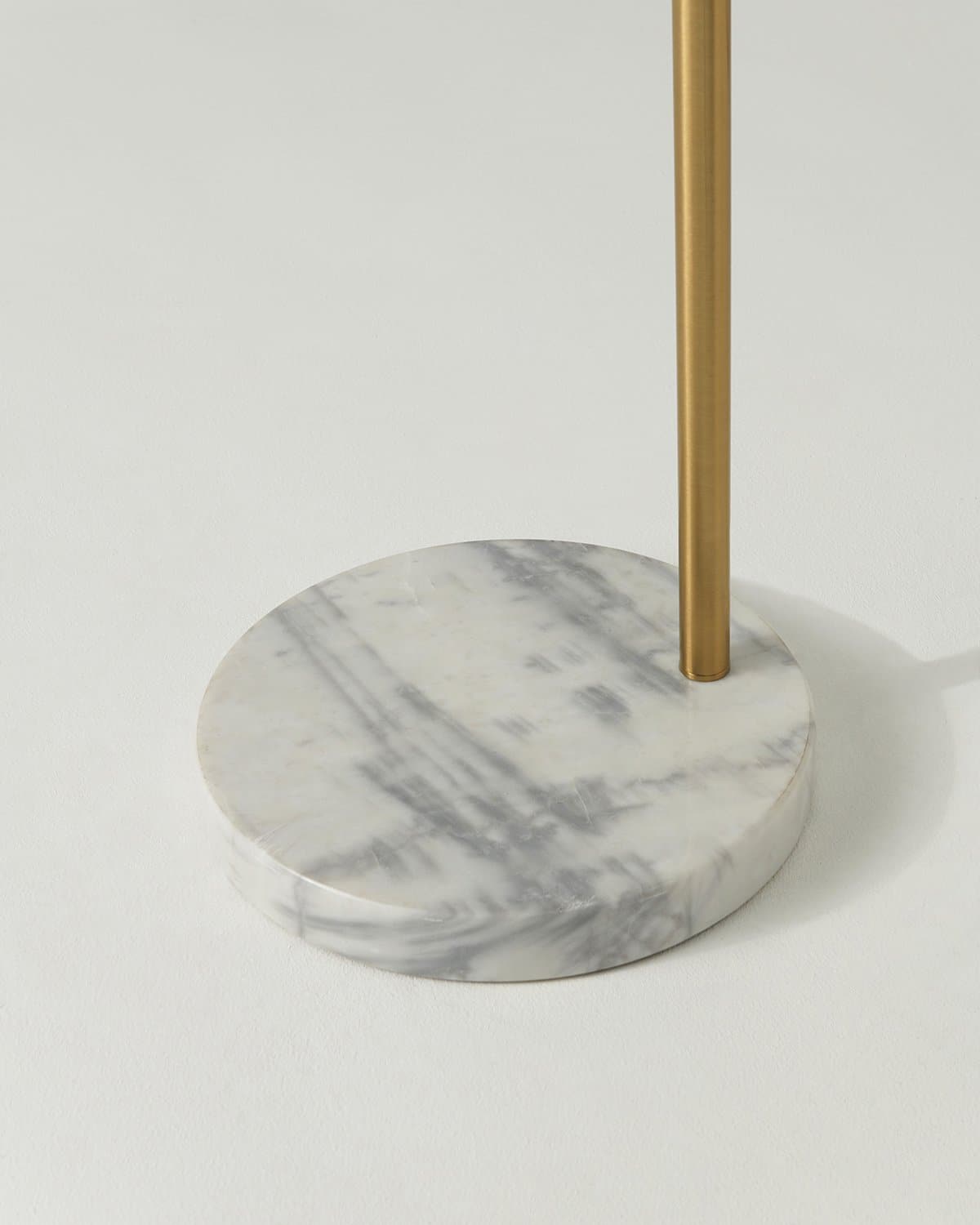 Oriana Arc Floor Lamp | LED with Marble Base
