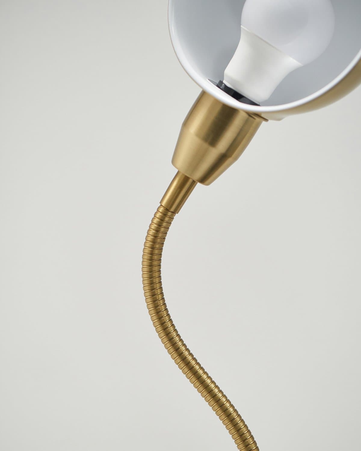 Regent Floor Lamp | Flexible Gooseneck, Apothecary Style