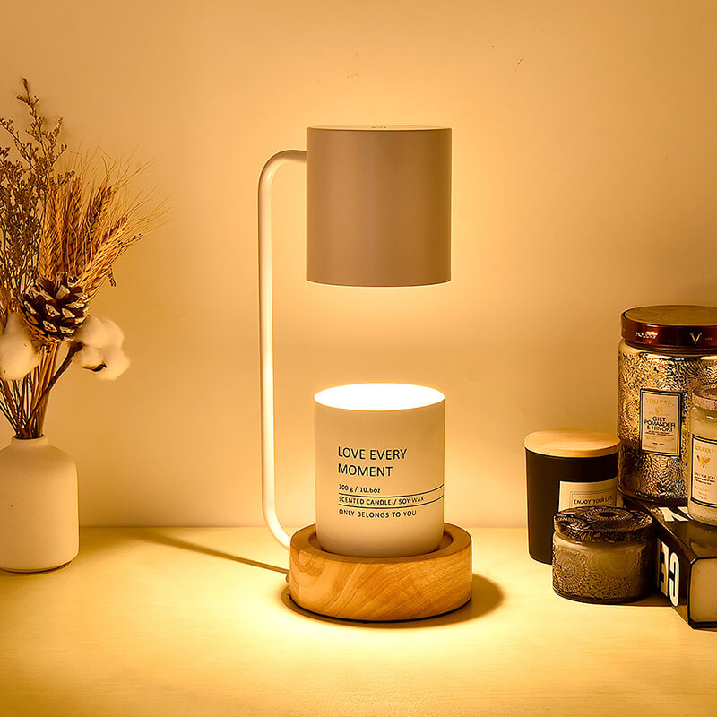 Bento Table Lamp | Japanese Minimalist Wood & Metal Design
