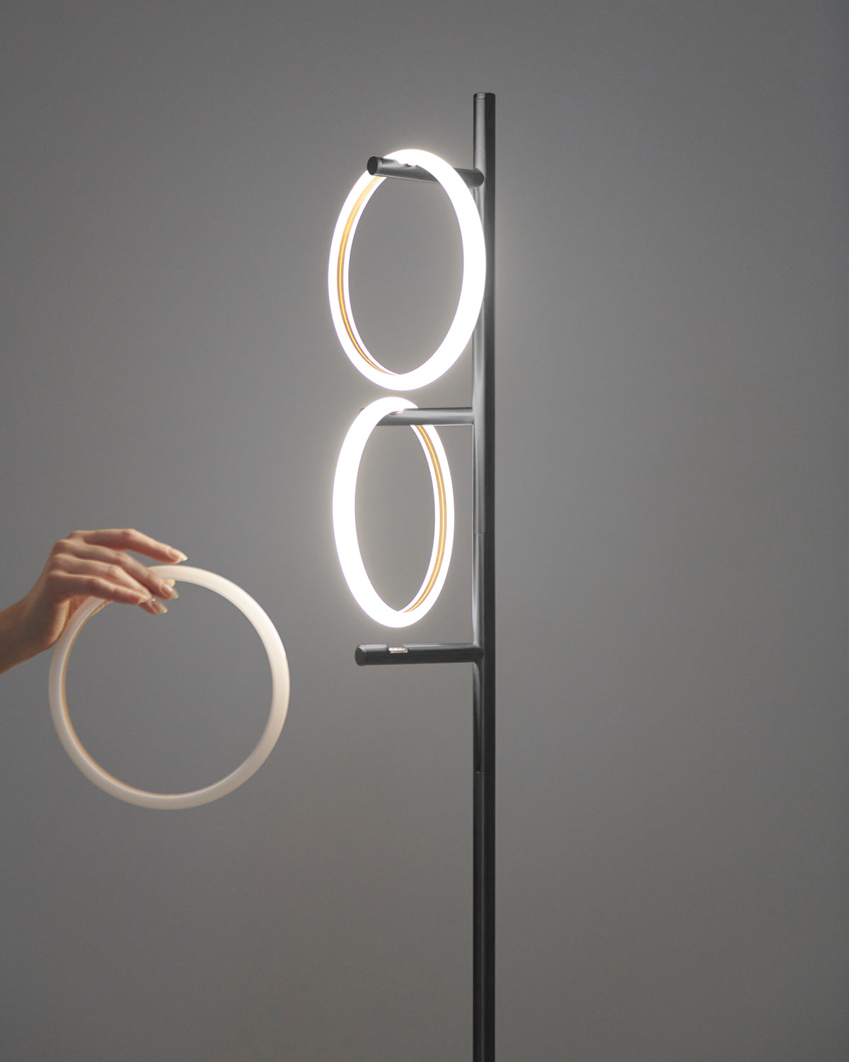 Bela Floor Lamp | Brass Finish, 3 Dimming Settings