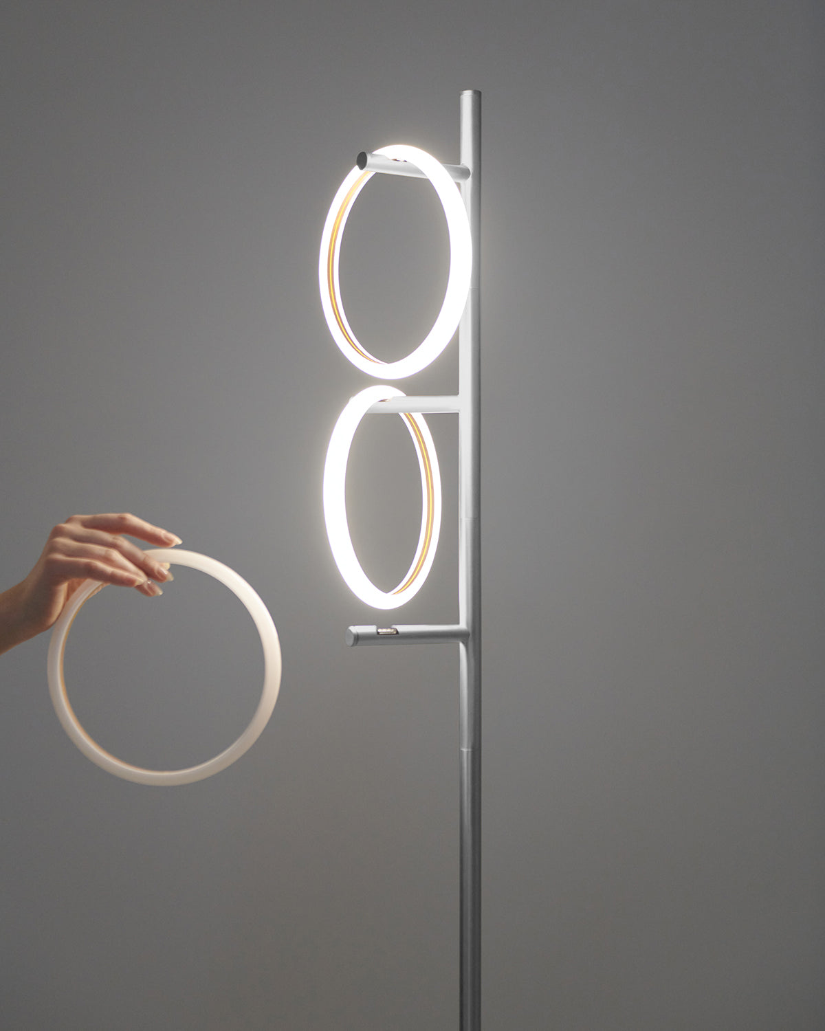 Bela Floor Lamp | Brass Finish, 3 Dimming Settings