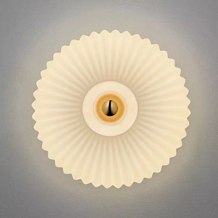 Luma Wandlamp | Gestreept Glas, E27 Fitting