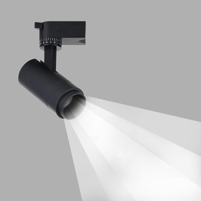 Contemporary Adjustable Dimmable Tubular Track Lighting - 3/4/5 Light LED Flush Mount Spotlight for Living Room