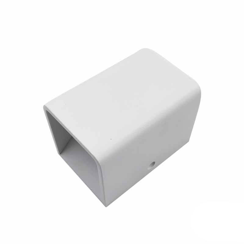 Contemporary Square Aluminum RGB LED Wall Light