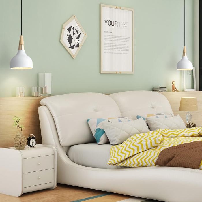 Contemporary Macaron Disc 1-Light Pendant Lamp