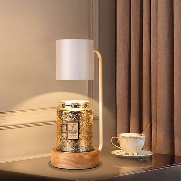 Bento Table Lamp | Japanese Minimalist Wood & Metal Design