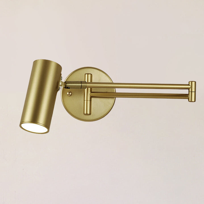 Nordic Minimalist Telescopic Folding Long Pole Wall Sconce Lamp with 1 Light