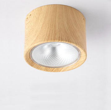 Northern Style LED Cylinder Flush Mount Ceiling Light