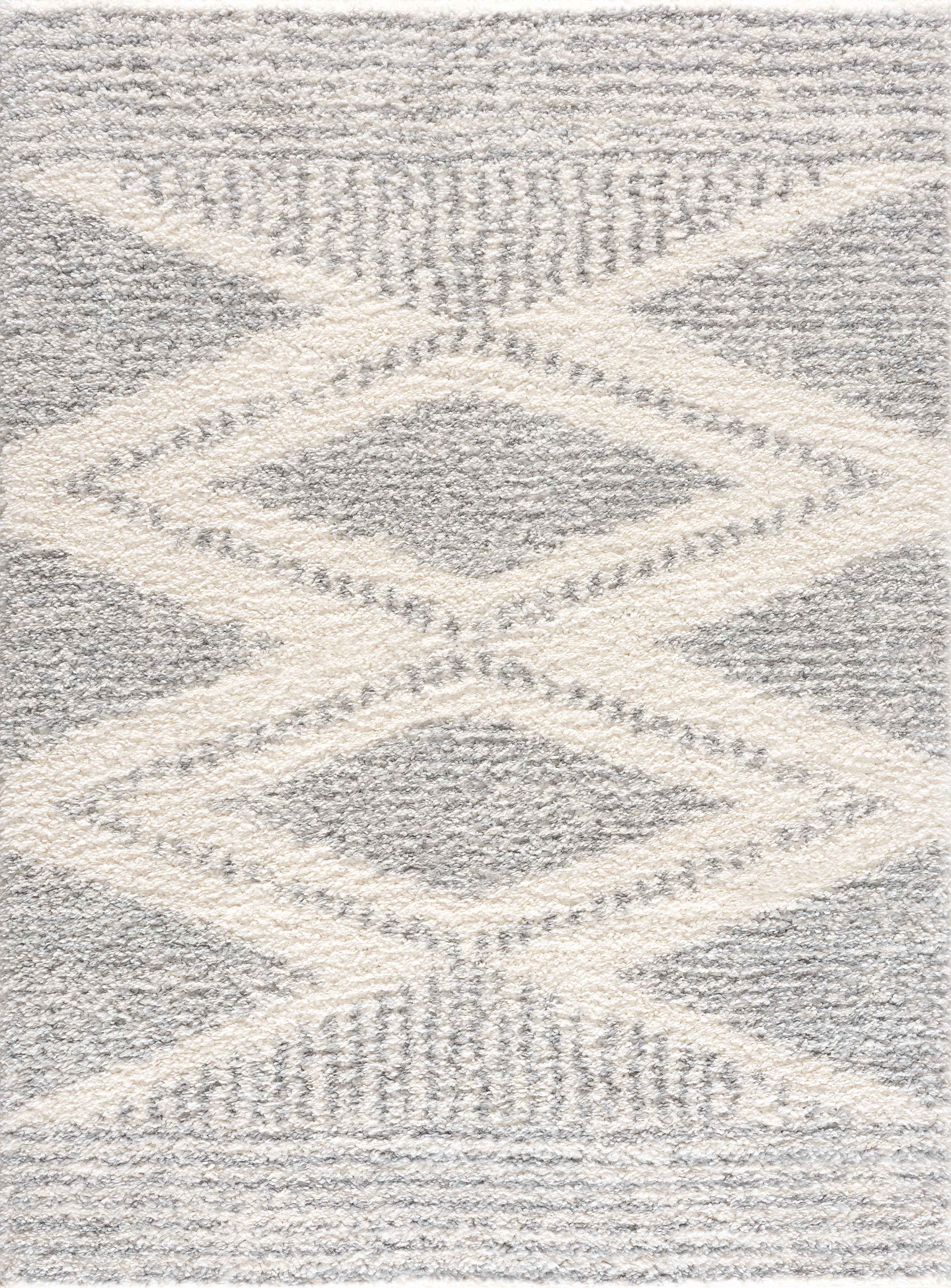Gala Plush Area Rug  Machine Woven, 100% Polypropylene, Gray