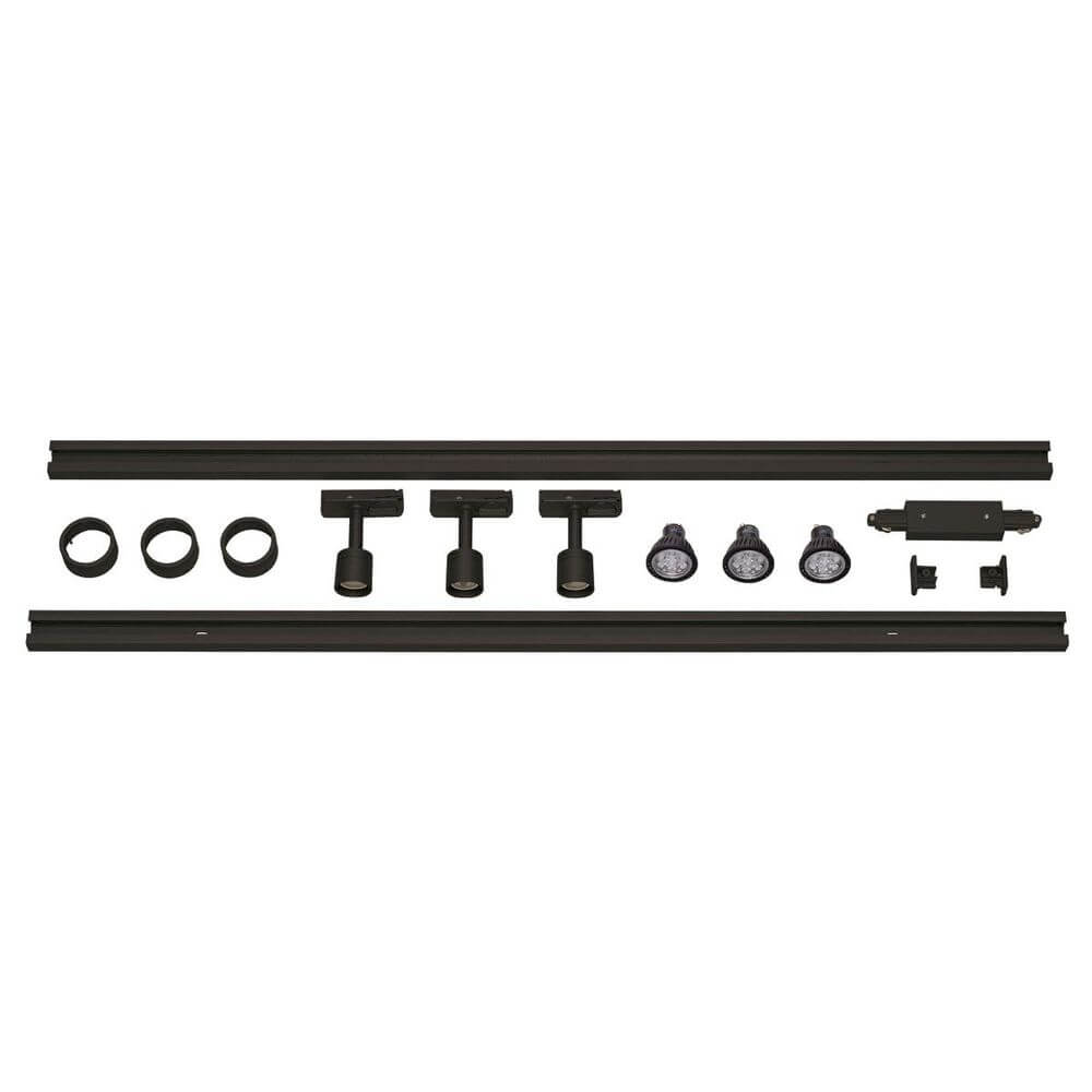 Belo LED Track System Set | High Voltage, 3 Spotlights Included