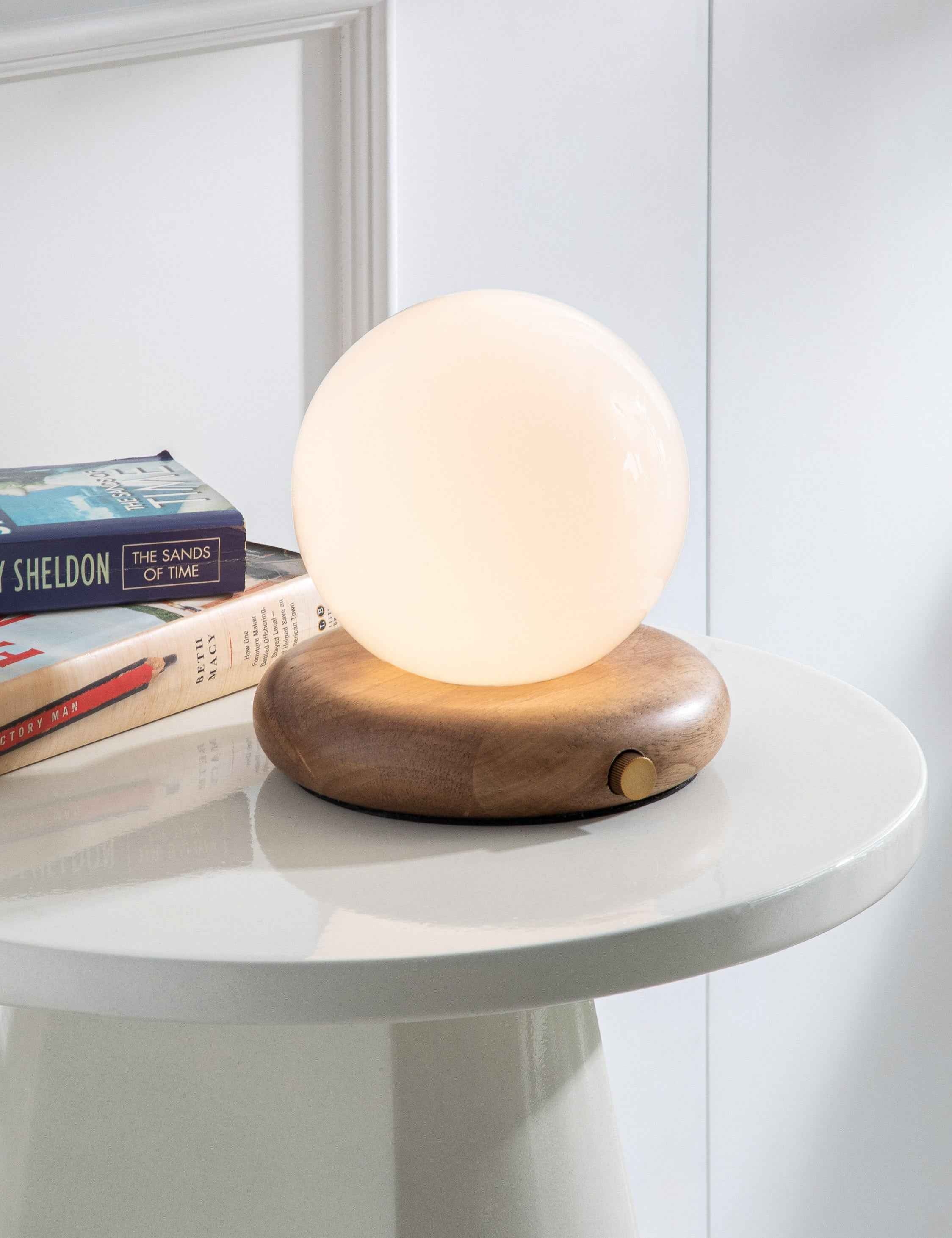 Bela Cordless Table Lamp | Dimmable LED, USB-C Charging