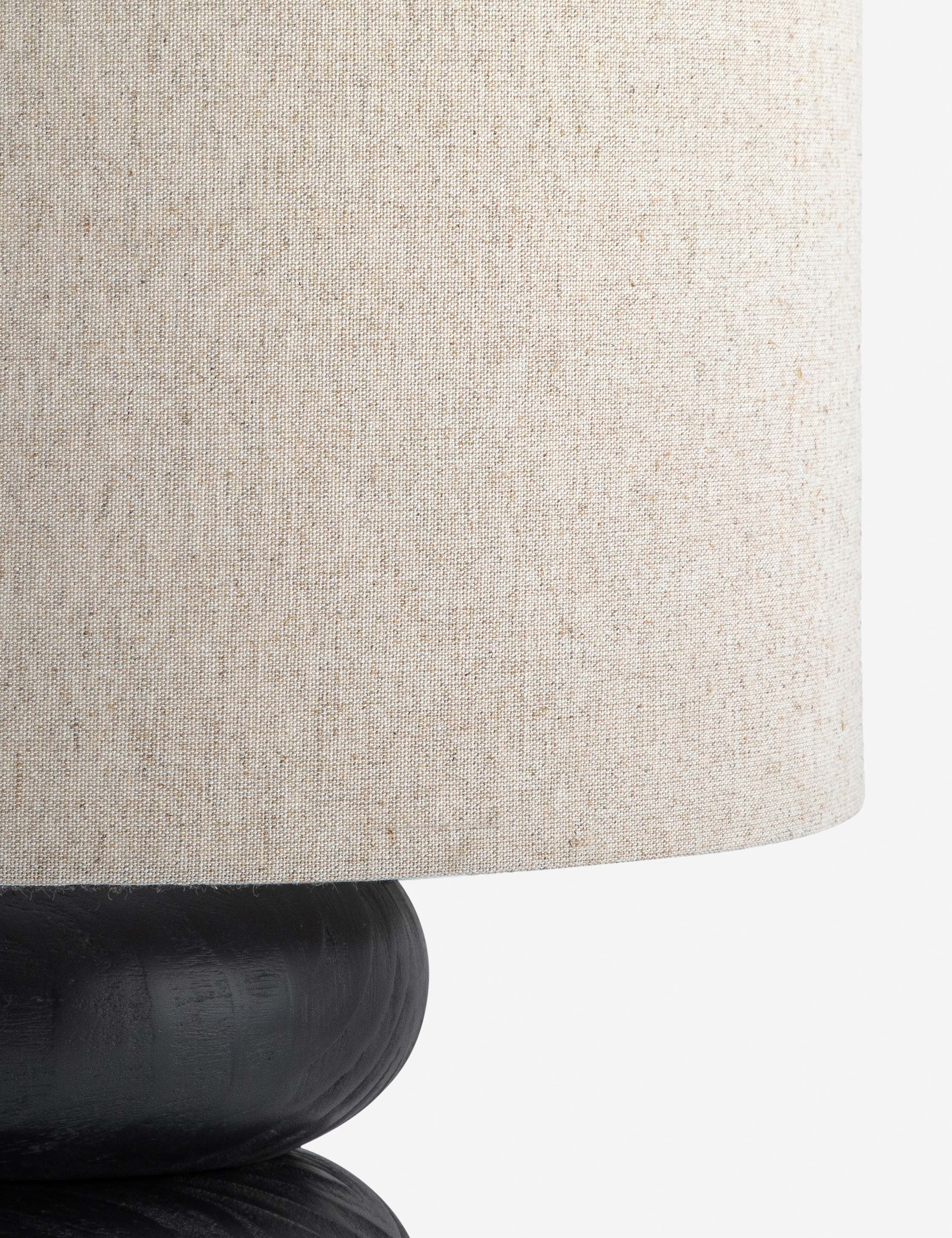 Luma Table Lamp | Sculptural Base, Dimmer Switch