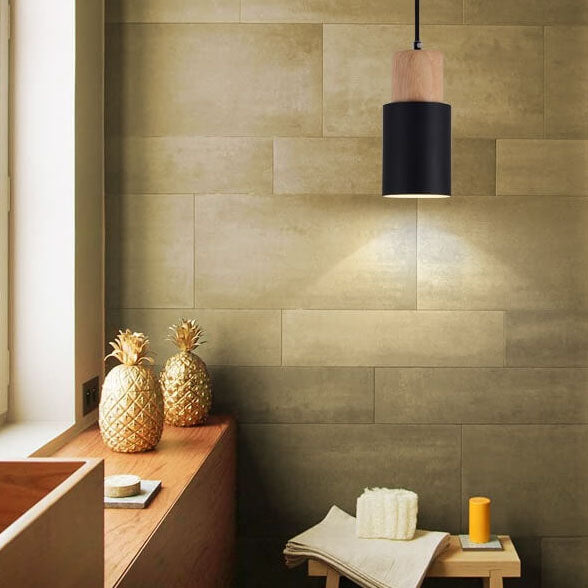 Belo Pendant Light | Modern Aluminium & Wood Design