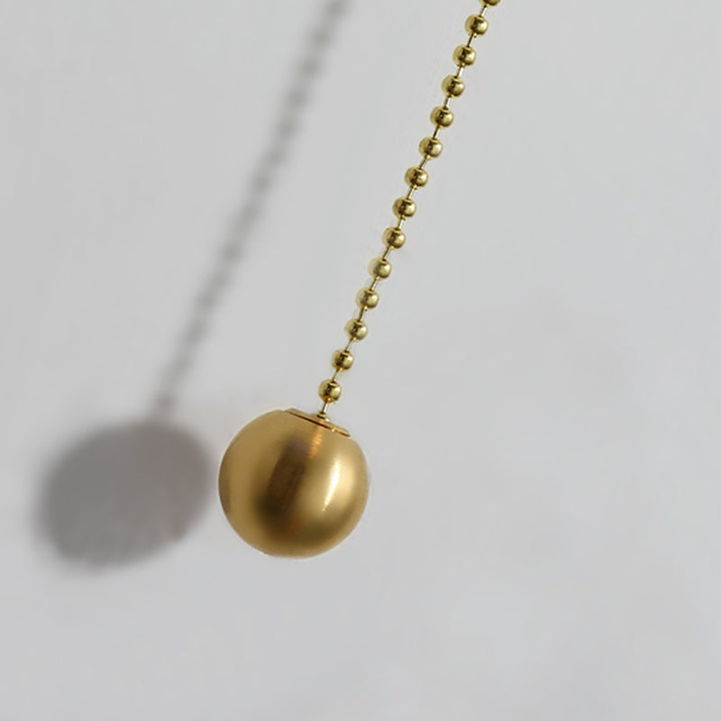 Modern Scandinavian Round Cone Dome Copper and Wood 1-Light Wall Sconce for Bedroom