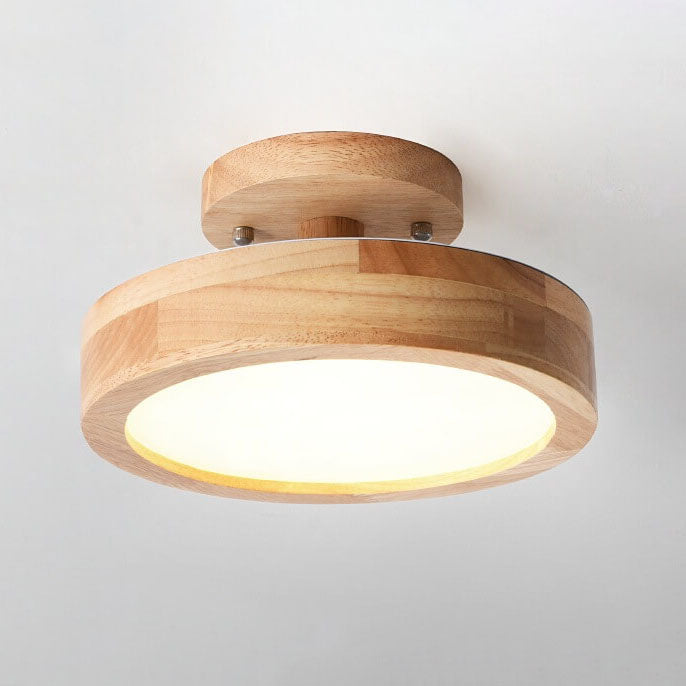 Brio Wooden Ceiling Light | Scandinavian Design, Soft LED Illumination
