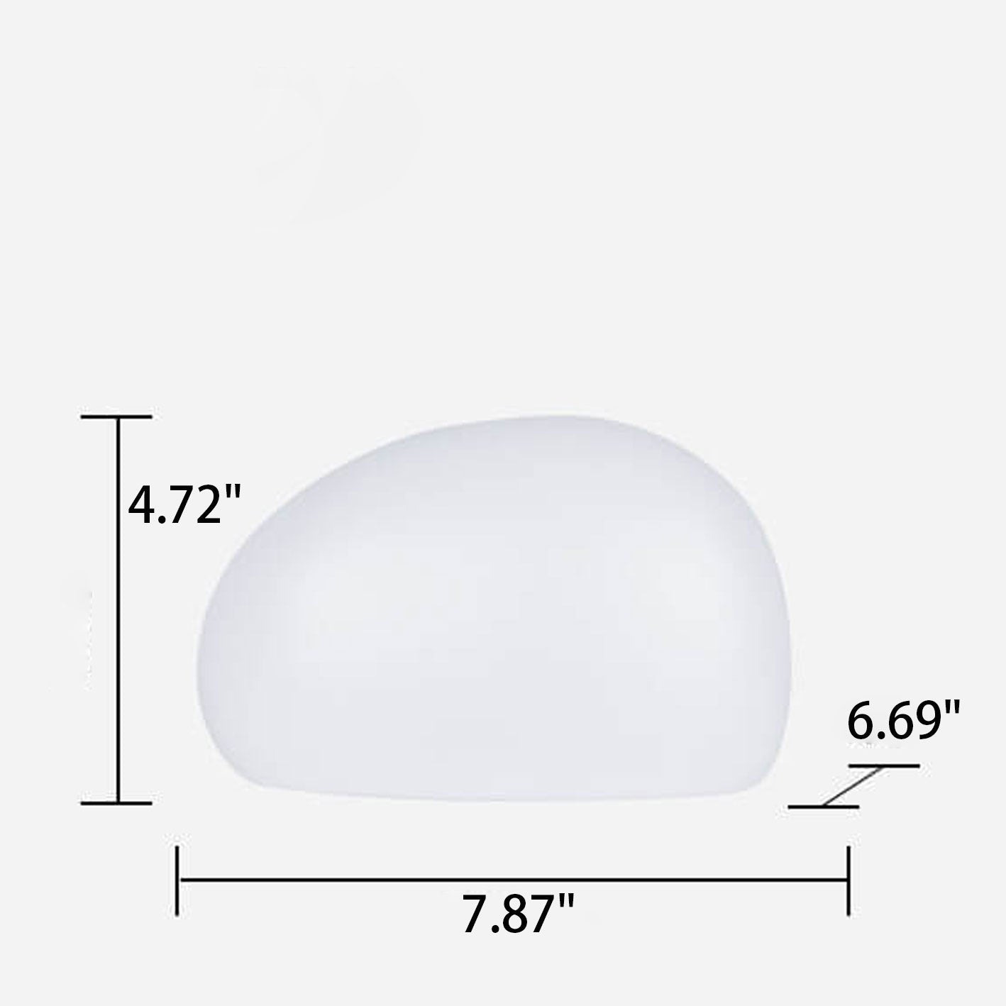 Waterproof Solar-Powered PE Spherical LED Outdoor Lawn Light