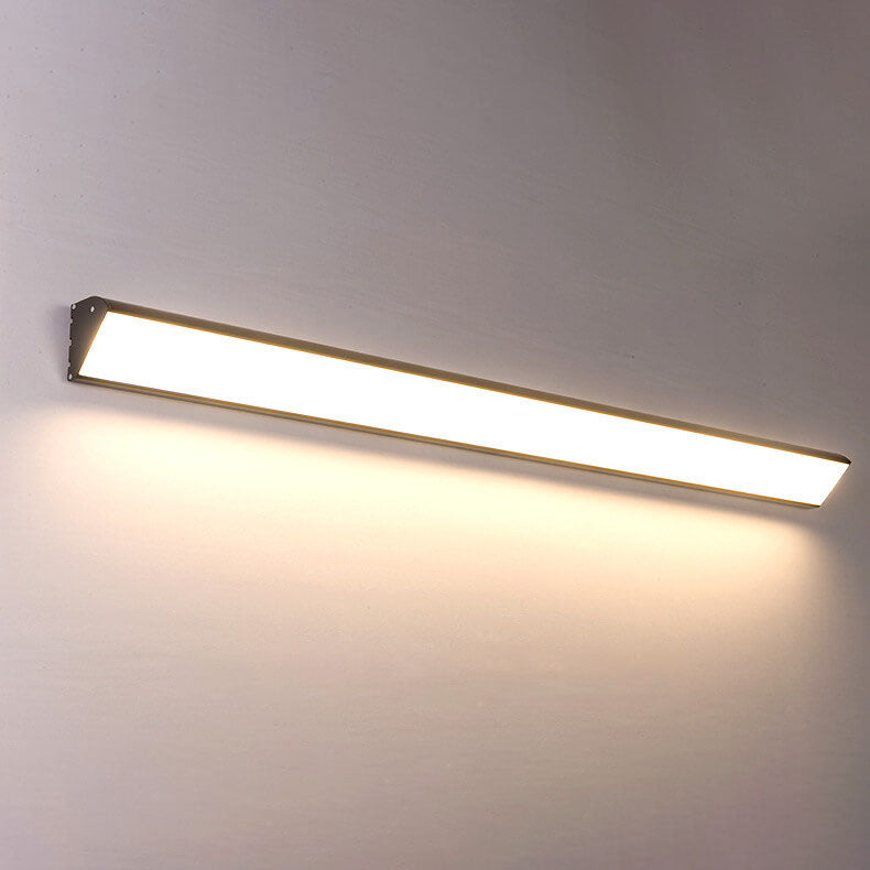 Contemporary Minimalist Waterproof LED Wall Sconce Lamp in Aluminum and Acrylic for Indoor/Outdoor Use