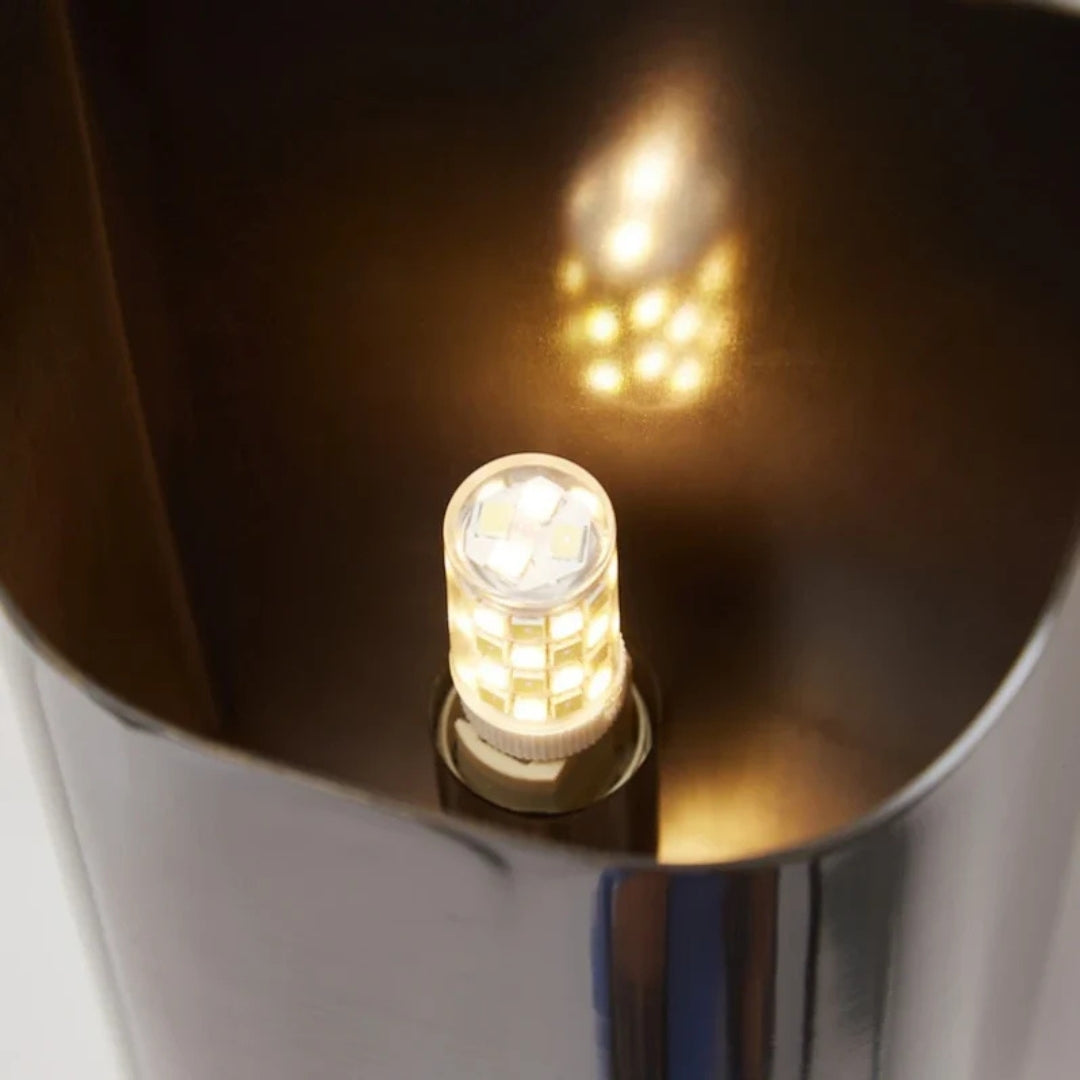 Celo Wandlamp | Moderne Up & Down Glow, Brushed Gold or Matte Black