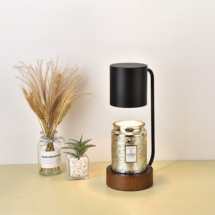 Bento Table Lamp | Japanese Minimalist Wood & Metal Design