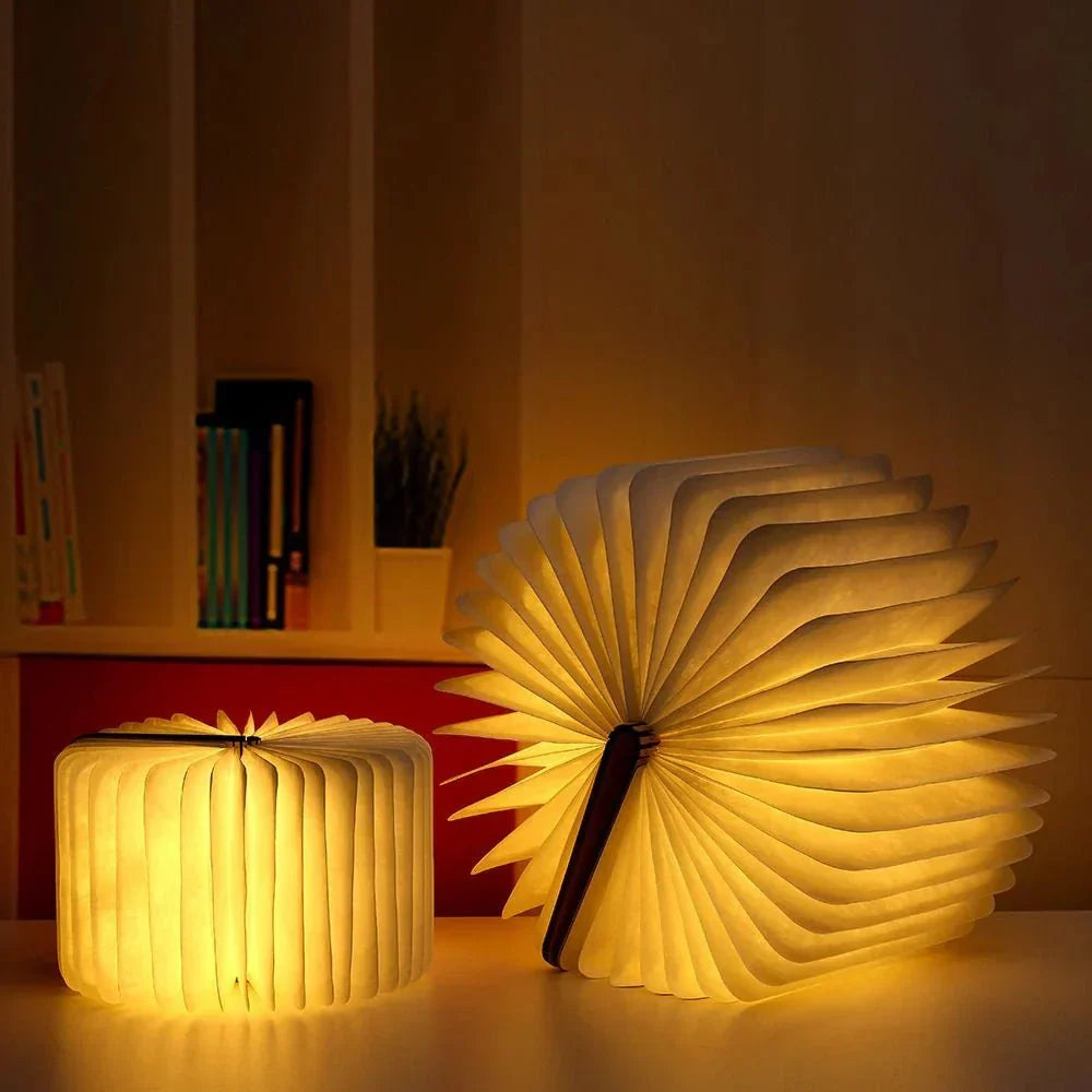 Lumo Table Lamp | 360° Foldable, Rechargeable Design