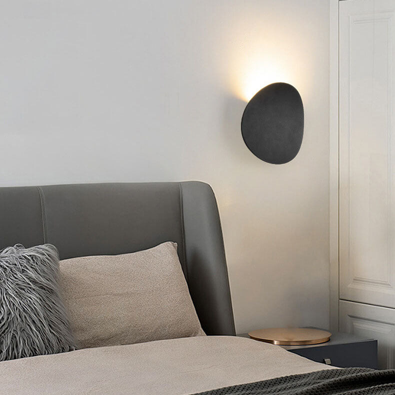 Modern Minimalist Round LED Wall Sconce for Indoor and Outdoor Use