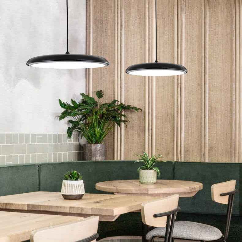 Nordic Macaron UFO Metal LED Pendant Light