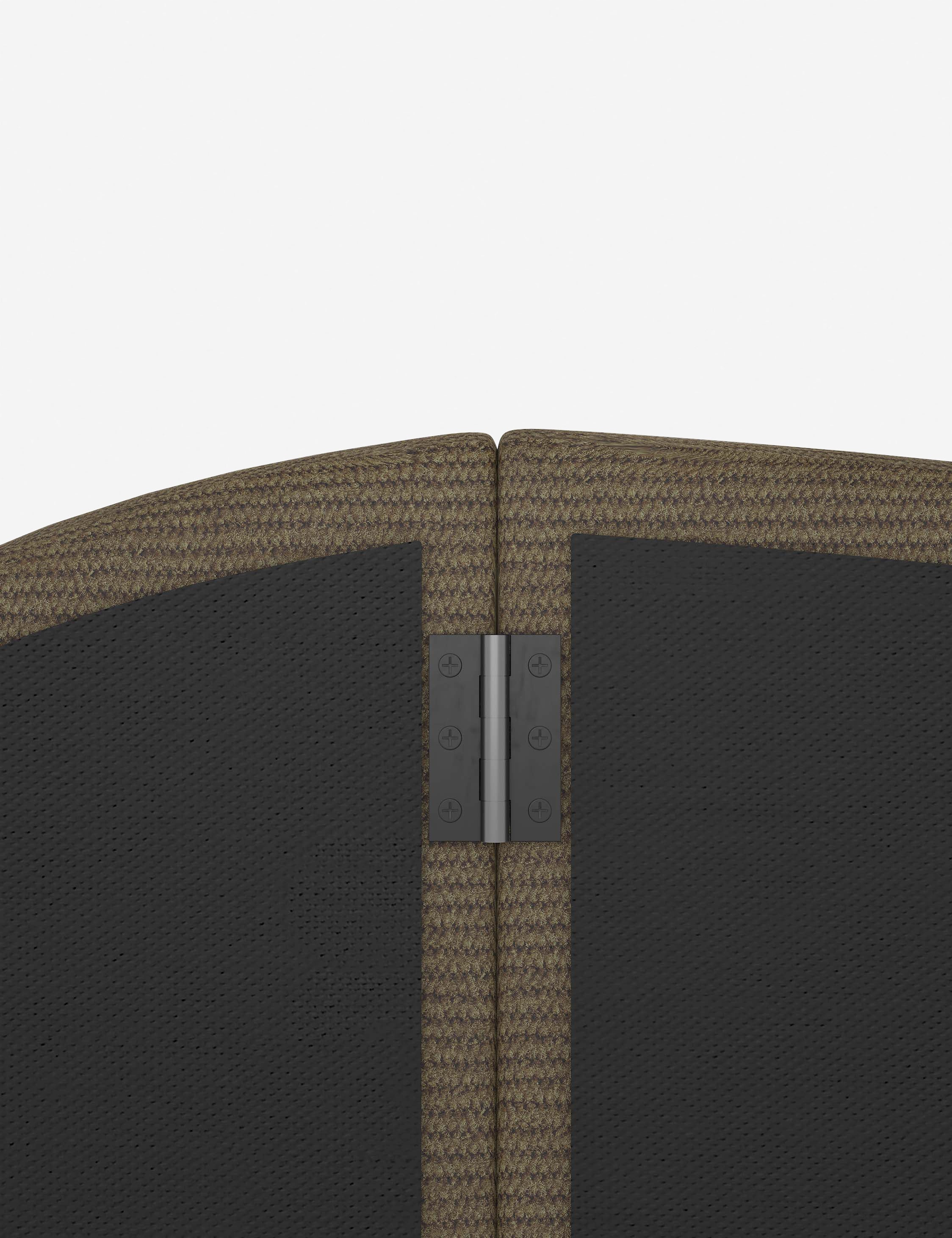 Clara Platform Bed | Extended Headboard, Bespoke Upholstery