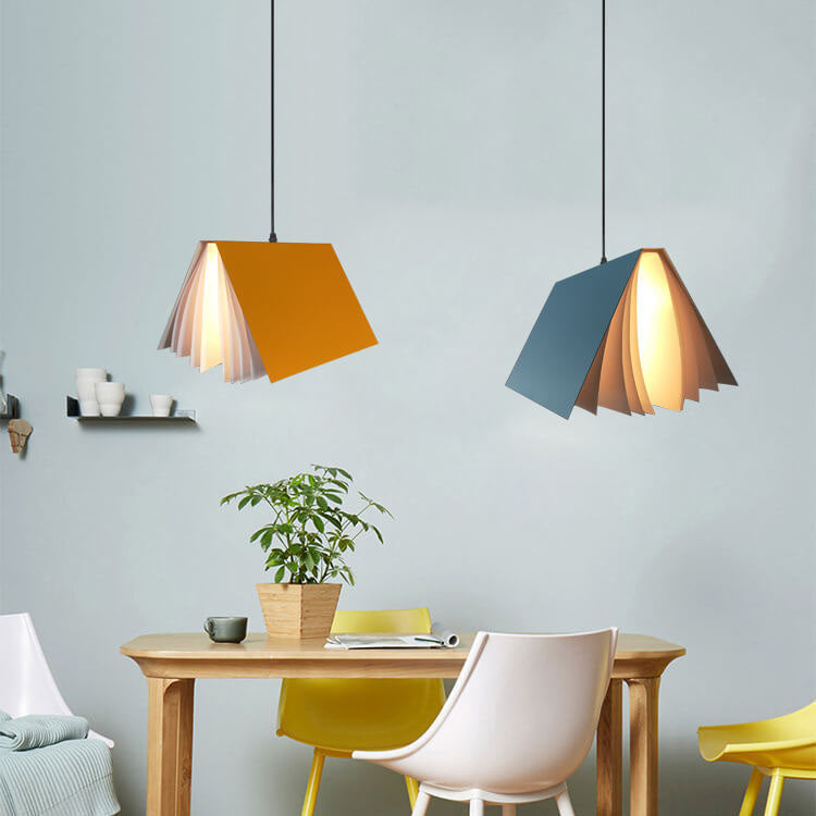 Biblio Pendant Light | Unique Book Design, Warm Ambient Glow
