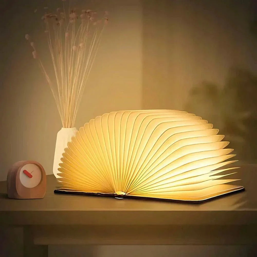 Lumo Table Lamp | 360° Foldable, Rechargeable Design