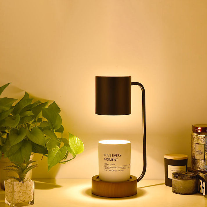 Bento Table Lamp | Japanese Minimalist Wood & Metal Design