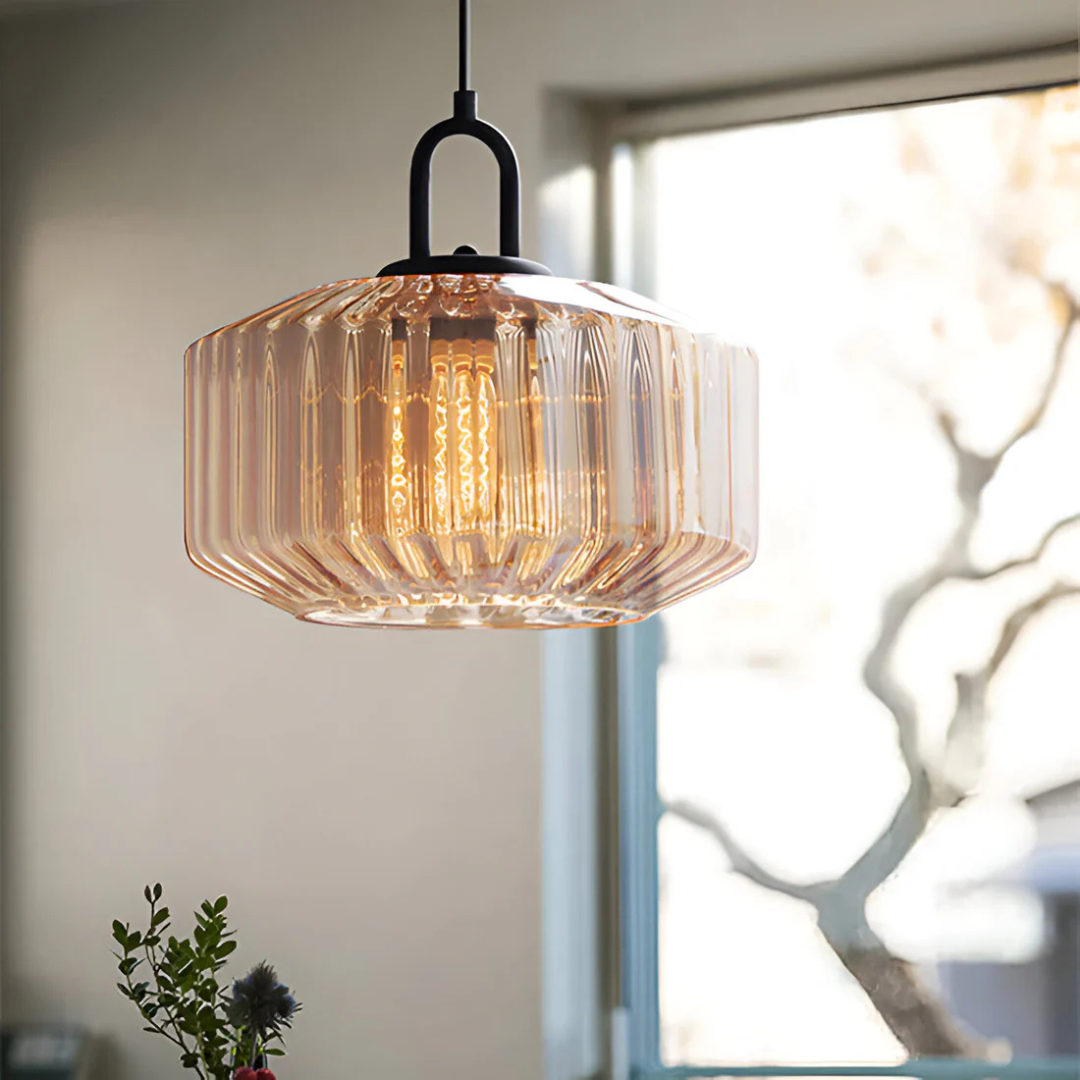 Mireta Pendant Light | Hand-Blown Glass, Warm Ambient Glow