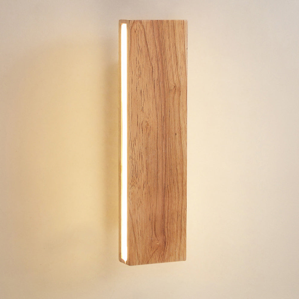 Luma LED Wandlamp | Draaibaar Houten Ontwerp, Warm Licht