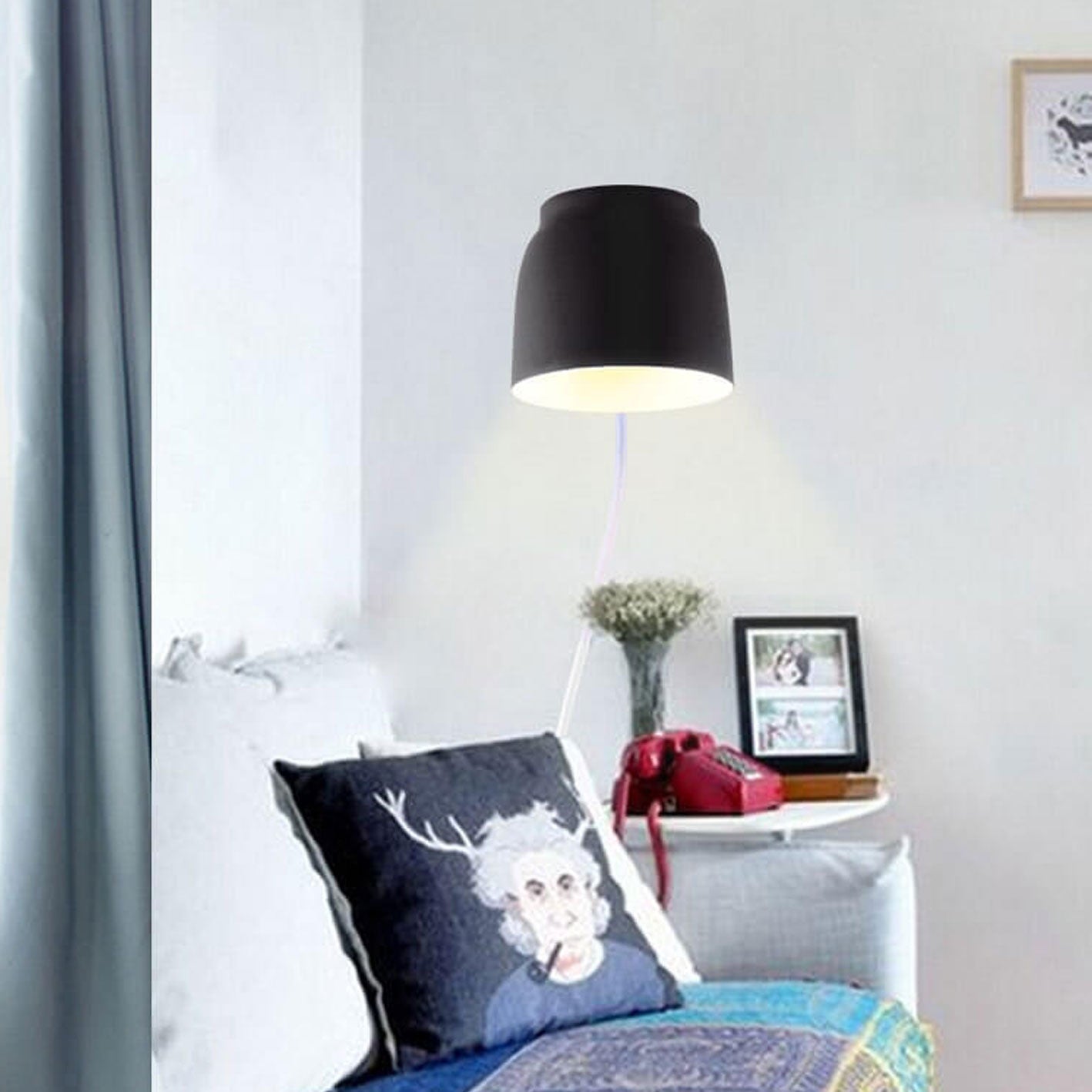Rotatable Nordic Minimalist Column Barrel Wall Sconce Lamp - 1 Light